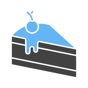 Pastry Icon Image. Stock Illustration