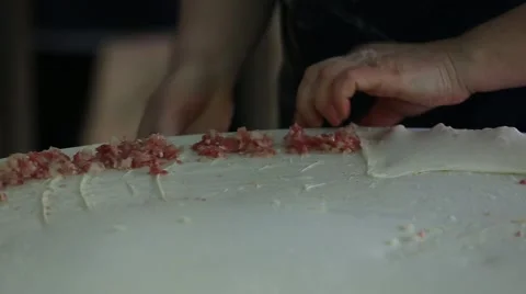 Pastry Making, Börek Yapımı Stock Footage 65305199