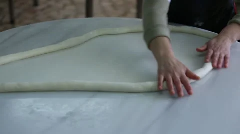 Pastry Making, Börek Yapımı Stock Footage 65305266