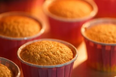 Pastry muffins Foto stock