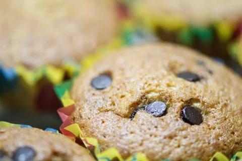 Pastry muffins Stock Photos