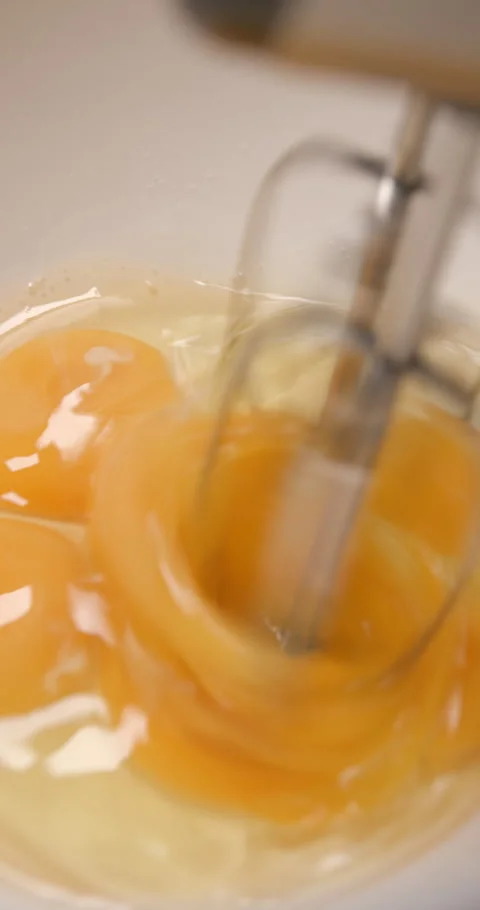 Pastry preparation close up slow motion Stock Footage 320083513