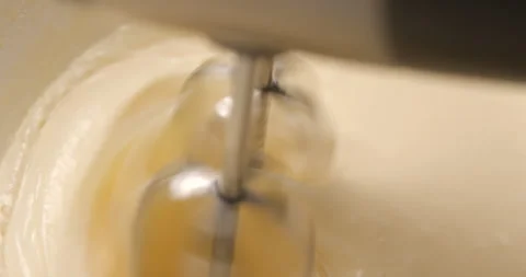 Pastry preparation close up slow motion Stock Footage 320083745