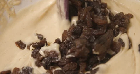 Pastry preparation close up slow motion Stock Footage 320084150