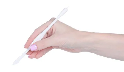 Pastry tool cake server in hand Stock Photos