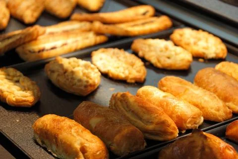 Pastry tray Foto stock