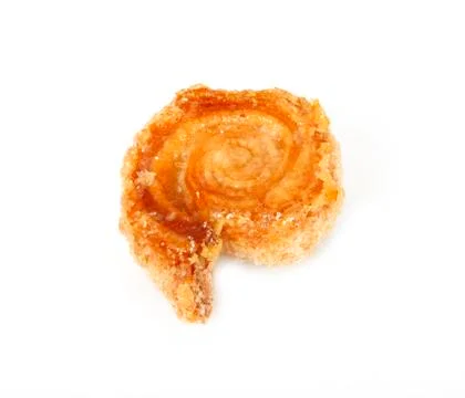 Pastry on white background Stock Photos