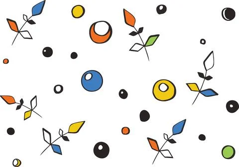 Pasttern vector pattern childrens cute abstraction Stock Illustration