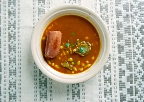 Pasulj  bean dish n, Stockfoto's