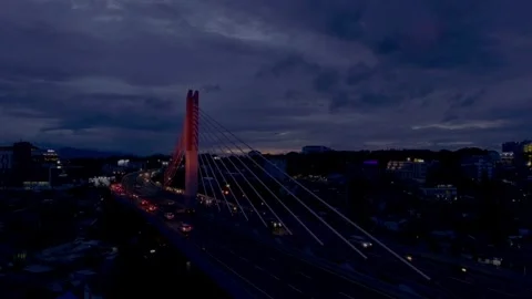 The Pasupati Bridge Stock Footage 304259325