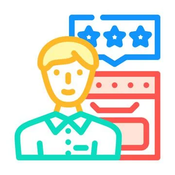 Pat testing portable appliance testing color icon vector illustration Illustrazione stock