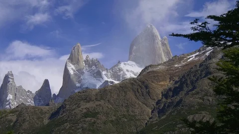 Patagonia mountains Stock Footage 88934460