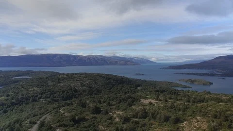 PATAGONIA - RIVER - MOUNTAINS Stock Footage 89216720