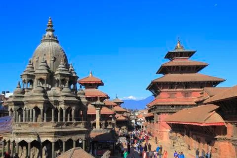 Patan Durbar Square Stock Photos