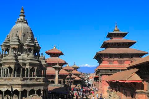 Patan Durbar Square Stock Photos