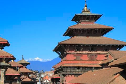 Patan Durbar Square Stock Photos