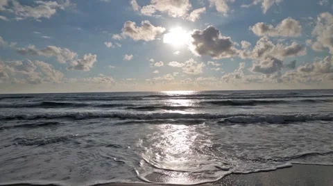 Patara Beach Waves Video stock 50470458