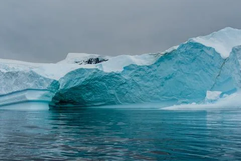 A Patch of Antarctic ice Stock Photos