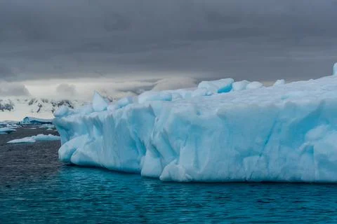 A Patch of Antarctic ice Stock Photos