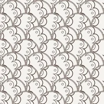 Patch Boho Flower Seamless Pattern. Mandala patchwork, oriental design Stock Illustration