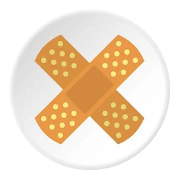 Patch icon circle Ilustración de archivo