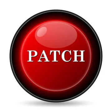 Patch icon. internet button on white background.. Ilustración de archivo