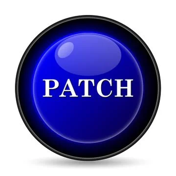 Patch icon. internet button on white background.. Ilustración de archivo