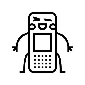 Patch medical accessory line icon vector illustration Illustrazione stock