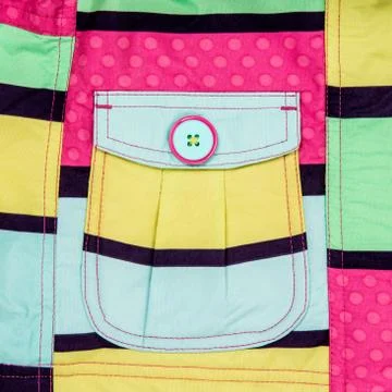 Patch pocket close-up Stock Photos