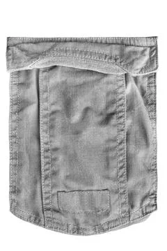 Patch pocket isolated 스톡 사진