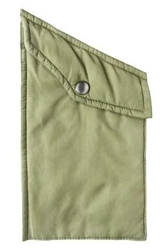 Patch pocket isolated 스톡 사진