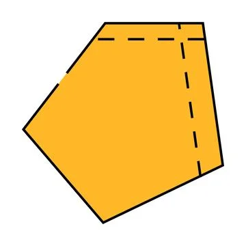 Patch pocket for workwear icon color illustration 스톡 일러스트
