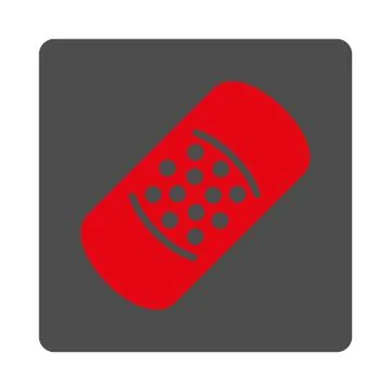 Patch Rounded Square Button Stock Illustration