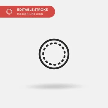 Patch Simple vector icon. Illustration symbol design template for web mobile  Stock Illustration