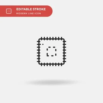 Patch Simple vector icon. Illustration symbol design template for web mobile  Stock Illustration