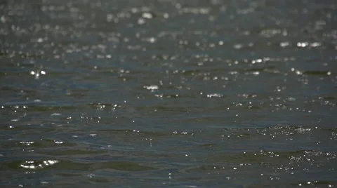 The patch of sunlight on the surface of the ocean Stock Footage 53374776