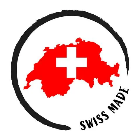 Patch ' Swiss Made ' Stock Illustration