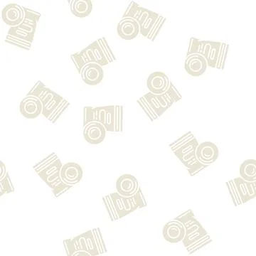 Patch test skin glyph seamless pattern Stockillustratie