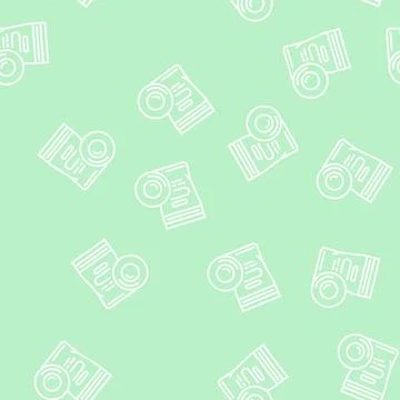 Patch test skin line seamless pattern Stock Illustration