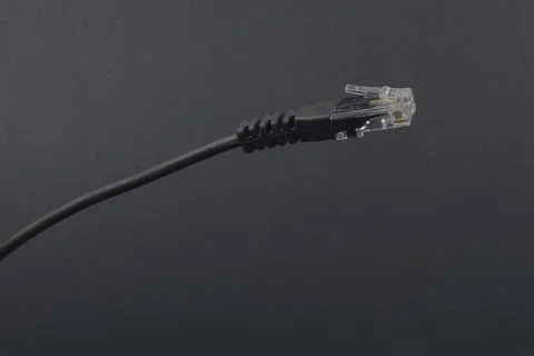 Patchcord. internet cable. RJ45 Stock Photos