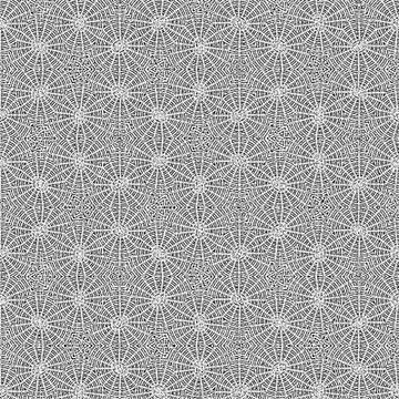 Patched lines continuous triangles pattern Illustrazione stock