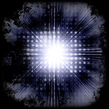 Patches of light on a black background Stock Illustration