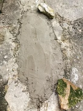 Patching up damaged roads and potholes. Stock-Fotos