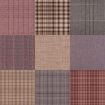 Patchwork abstract pattern background mixed Stock Photos