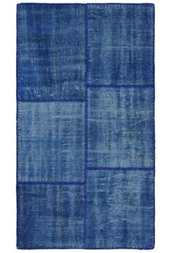 Patchwork carpet on white background 스톡 사진