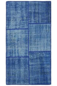 Patchwork carpet on white background Stock-Fotos