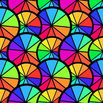 Patchwork color decorations seamless pattern textile print. repeat pattern ba Stock Illustration