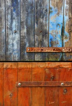 Patchwork door-Irouleguy Stock Photos