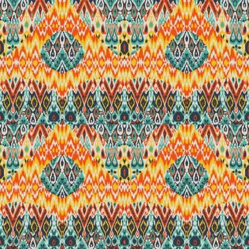 Patchwork ethnic bohemian arabesque pattern print. Seamless zigz Foto stock