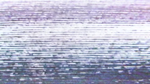 Patchwork flashing Abstract Analogue CRT feedback glitch loop Stock Footage 346114045
